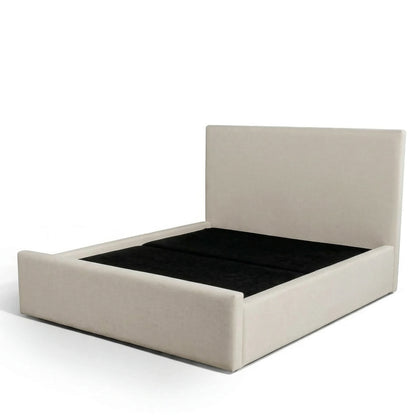 Cama Estofada King com Cabeceira Alicia