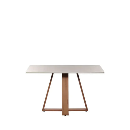 Conjunto de Jantar Mesa Retangular com Vidro Avena 4 Cadeiras Lara