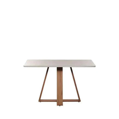 Conjunto de Jantar Mesa Redonda com Vidro Bennett 4 Cadeiras Lara - Off White c/ PU Off White