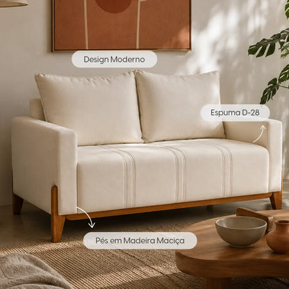 Sofá 2 Lugares Elio 148 cm