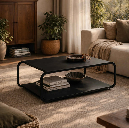 Mesa de Centro Retangular Dunna 80 cm