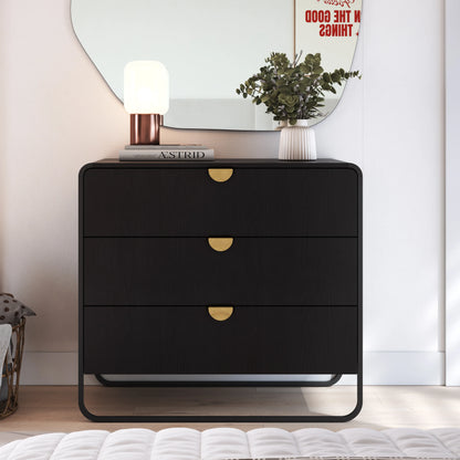 Cômoda com 3 Gavetas Dunna 90 cm
