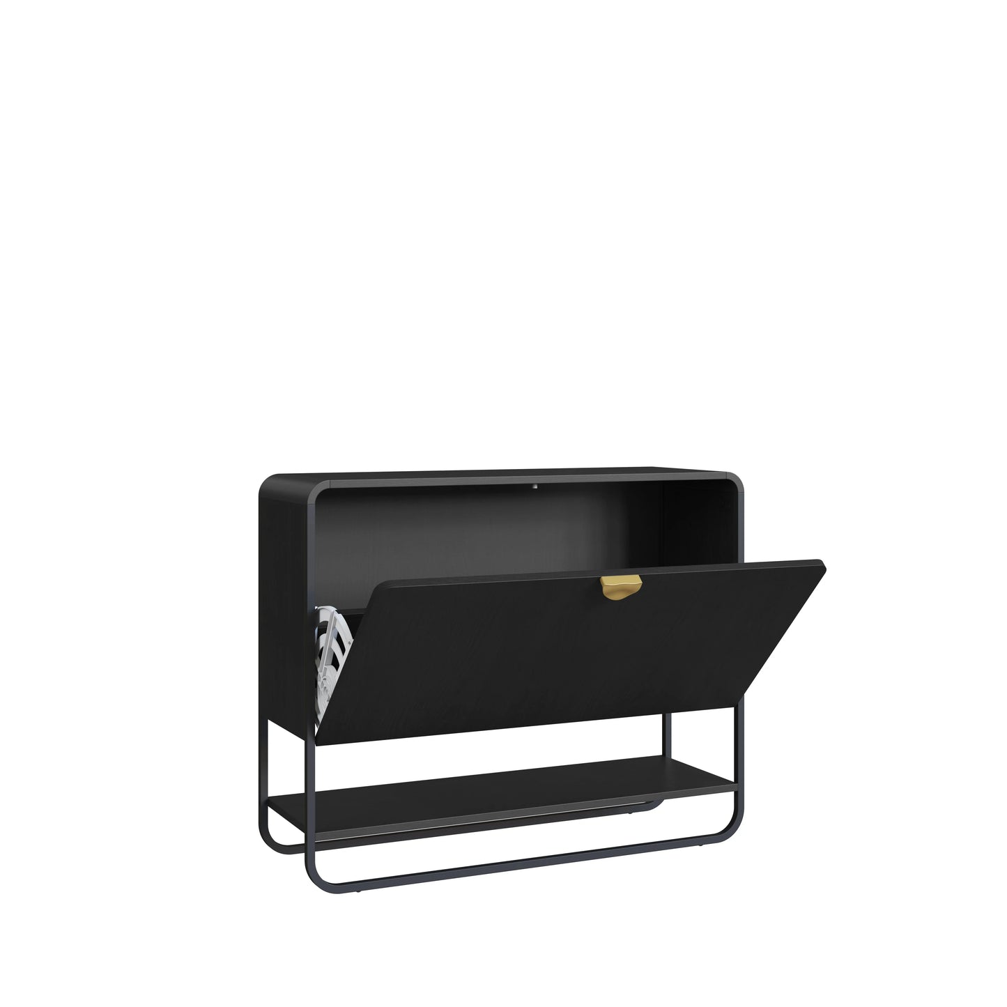 Conjunto Sapateira 1 Porta com Prateleira 3 Guanchos Dunna