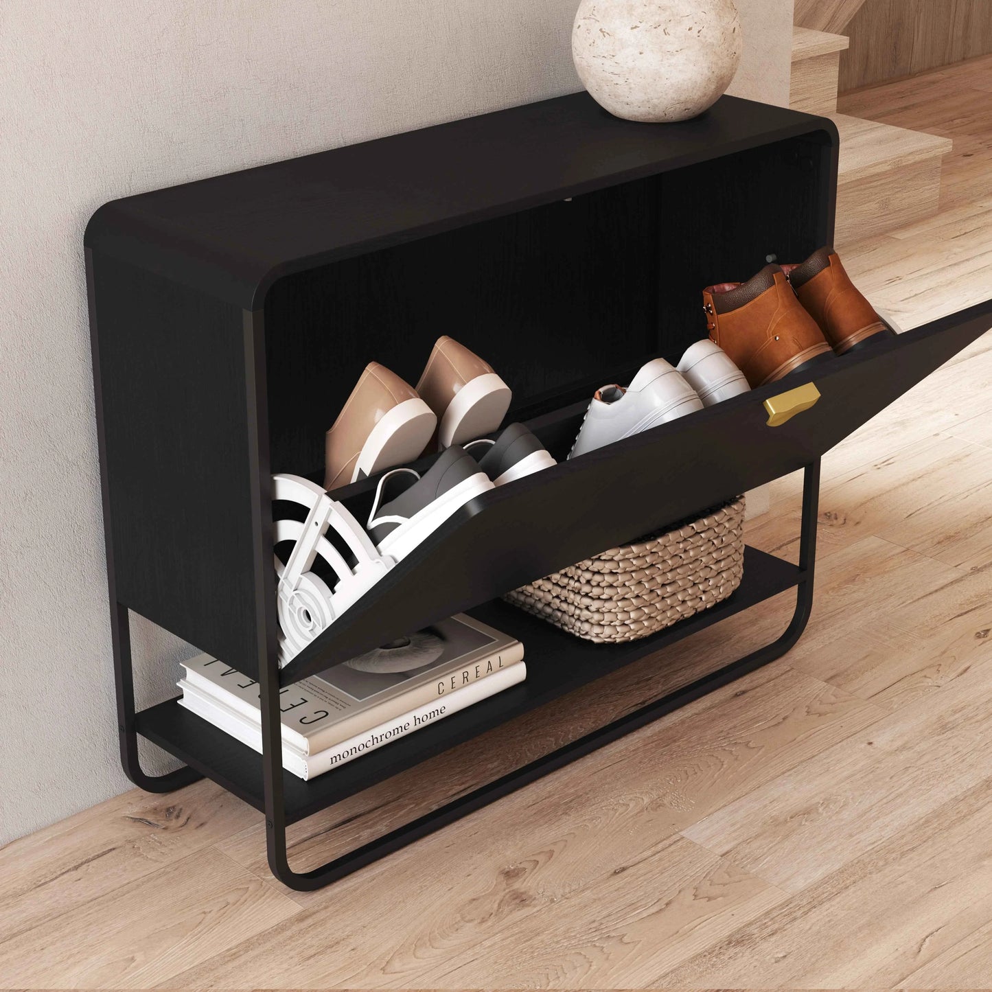 Sapateira com 1 Porta Dunna 93 cm