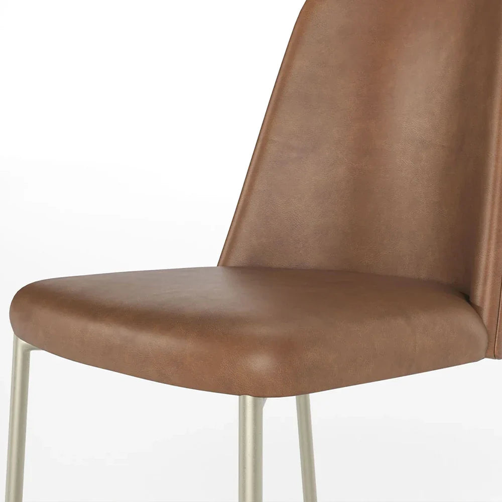 Conjunto de Jantar Mesa Retangular Harmony 6 Cadeiras Lucille - Canella c/ Caramelo