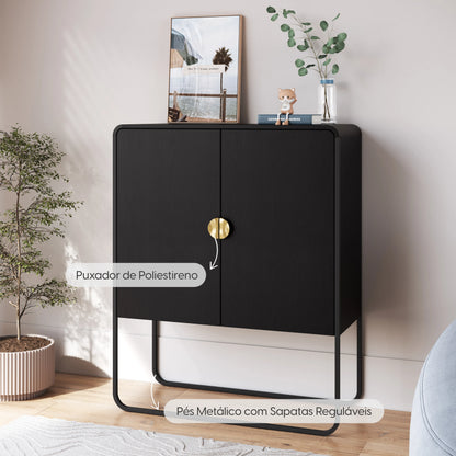 Balcão Buffet 2 Portas Dunna 90 cm