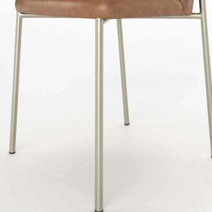 Conjunto de Jantar Mesa Retangular Harmony 6 Cadeiras Lucille - Canella c/ Caramelo