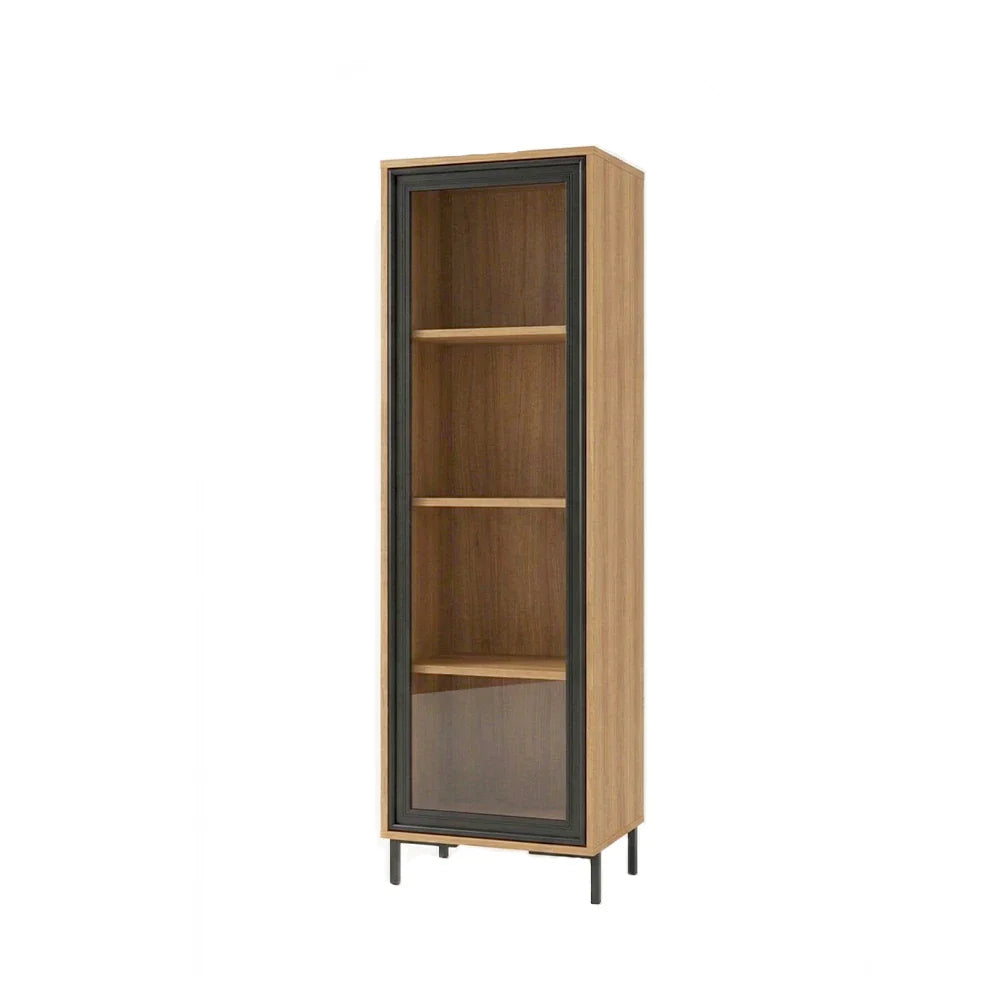 Cristaleira 1 Porta com Vidro Vitria 47 cm