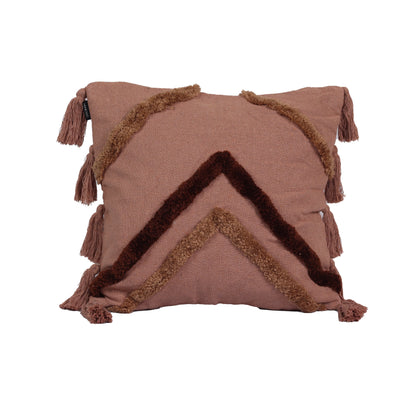 Almofada Líria 45 x 45 cm - Caramelo c/ Marrom