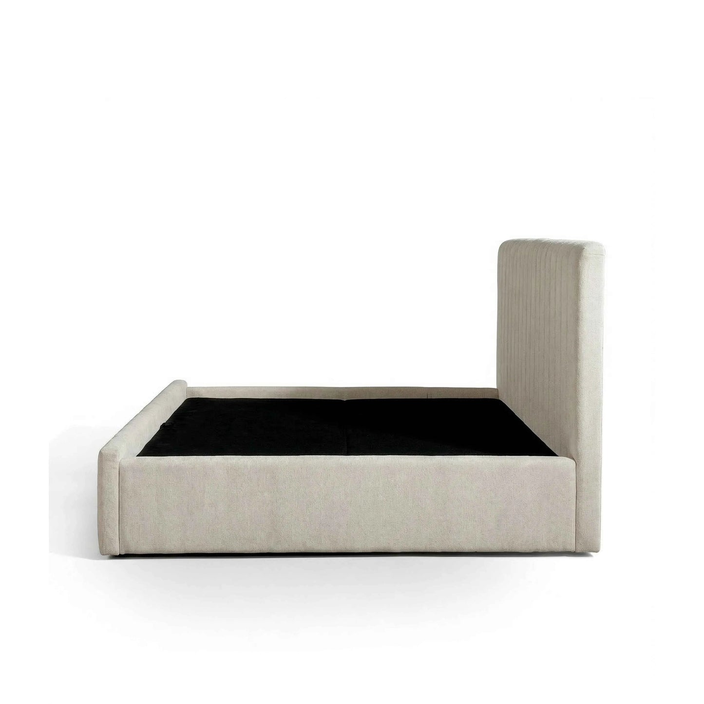 Cama Estofada de Casal com Cabeceira Louise