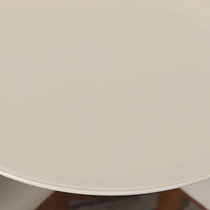 Conjunto de Jantar Mesa Retangular com Vidro Kalina 6 Cadeiras Saga - Canella c/ Cru