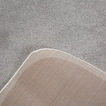 Tapete Orgânico Egípcio para Sala e Quarto Elyon 240 x 300 cm - Rosa c/ Cinza