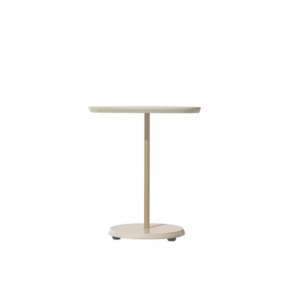 Mesa Lateral Triangular para Sala Lyra 60 cm