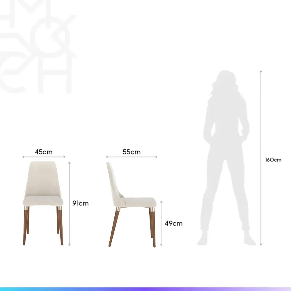 Conjunto de Jantar Mesa Redonda com Vidro Cloe 4 Cadeiras Lara