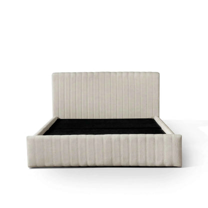 Cama Estofada King com Cabeceira Louise