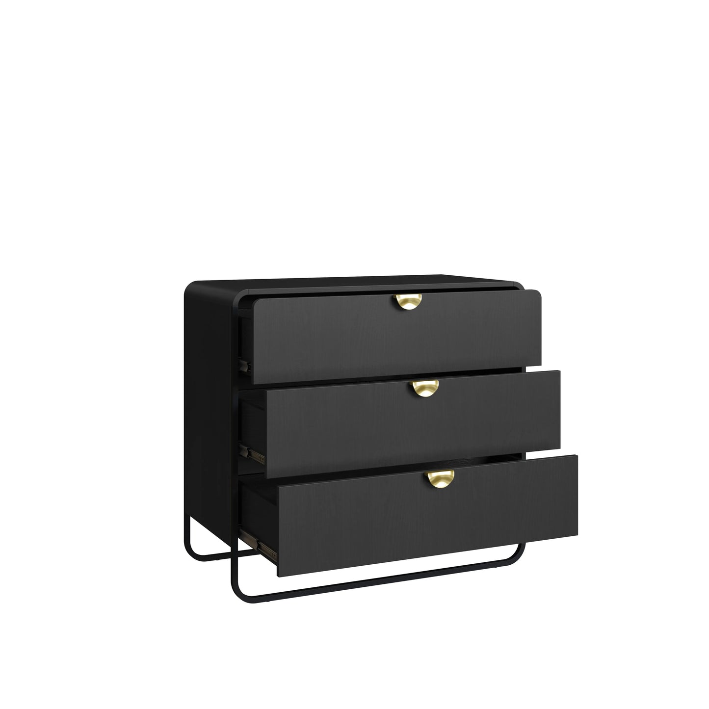 Cômoda com 3 Gavetas Dunna 90 cm