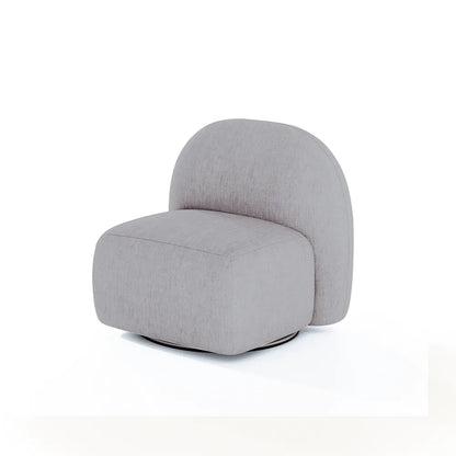 Poltrona Estofada Giratória Aurora