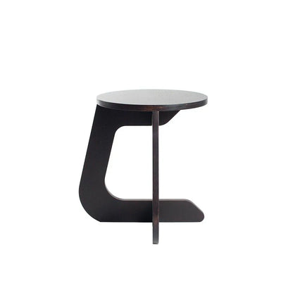 Mesa Lateral Redonda Duo 52 cm - Preto