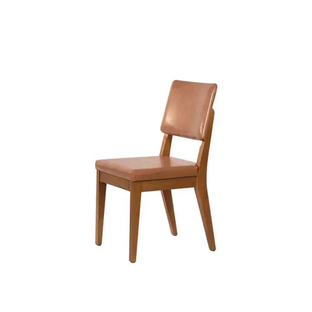 Conjunto de Jantar Mesa Orgânica Gaya 8 Cadeiras Ella - Natural c/ Caramelo