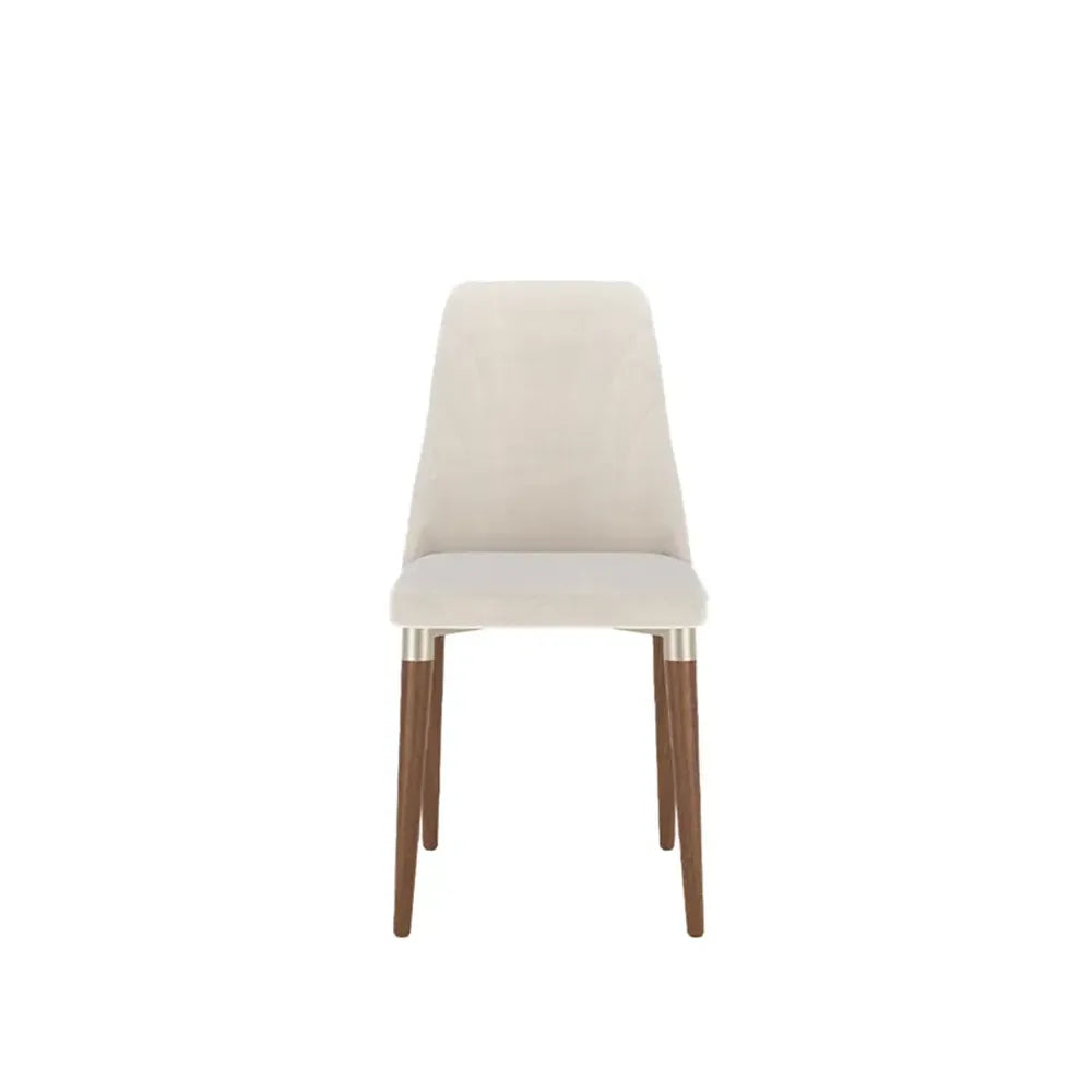 Conjunto de Jantar Mesa Redonda com Vidro Cloe 4 Cadeiras Lara