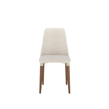 Conjunto de Jantar Mesa Redonda com Vidro Cloe 4 Cadeiras Lara