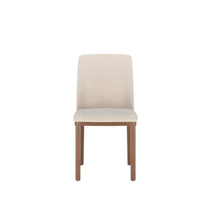Conjunto de Jantar Mesa Redonda com Vidro Donatella 4 Cadeiras Kalina