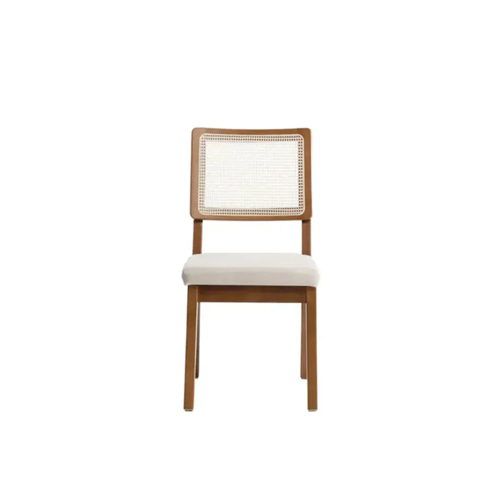 Conjunto de Jantar Mesa Retangular Harmony 8 Cadeiras Saga