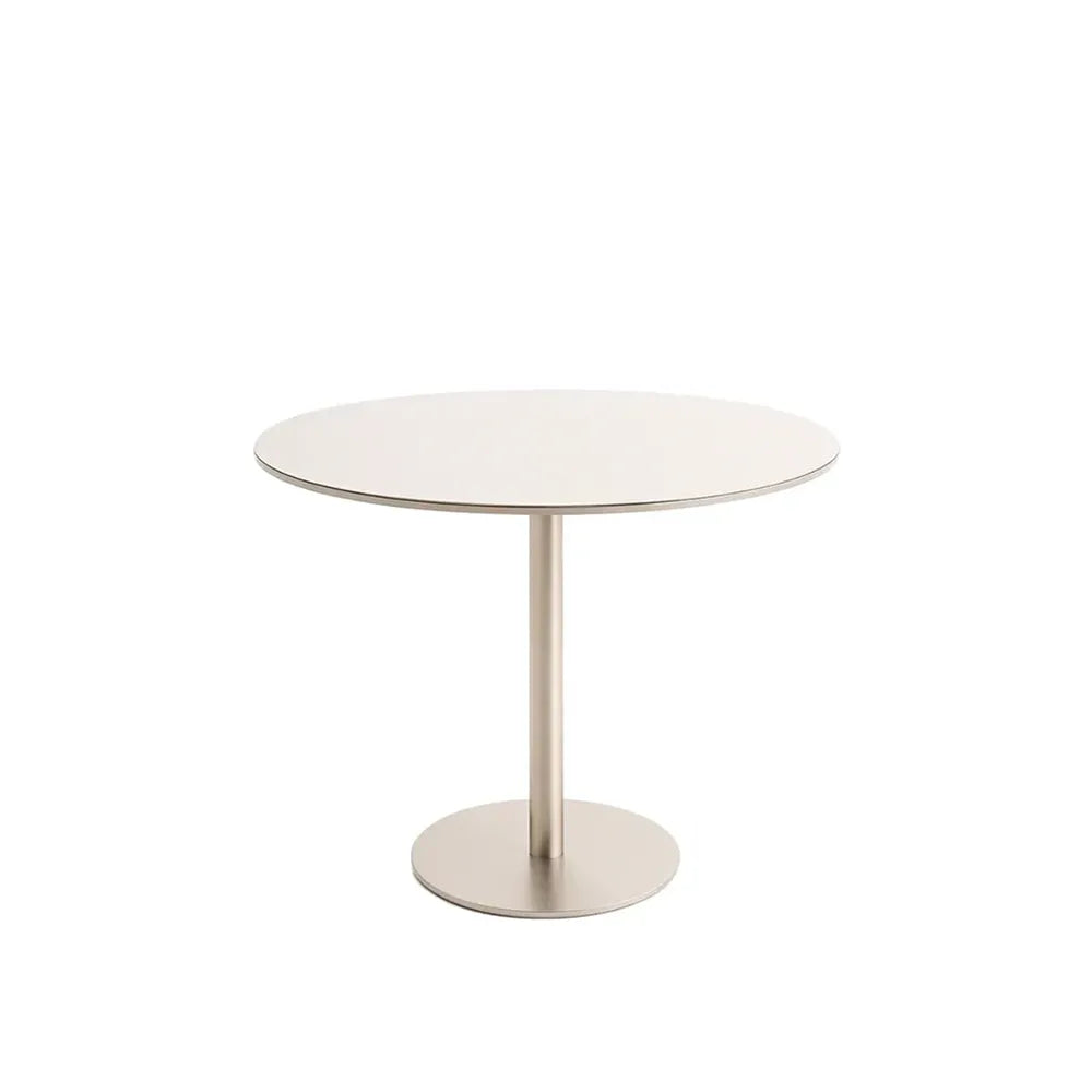 Conjunto de Jantar Mesa Redonda com Vidro Cloe 4 Cadeiras Lara