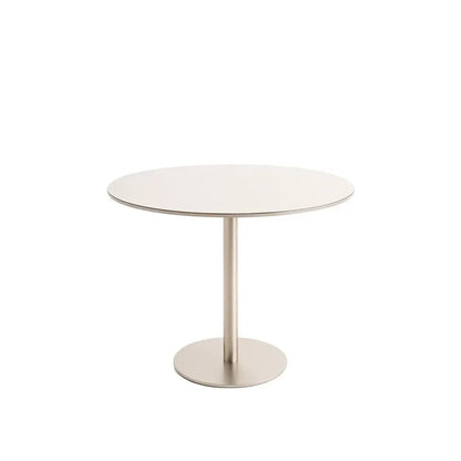 Conjunto de Jantar Mesa Redonda com Vidro Cloe 4 Cadeiras Lara