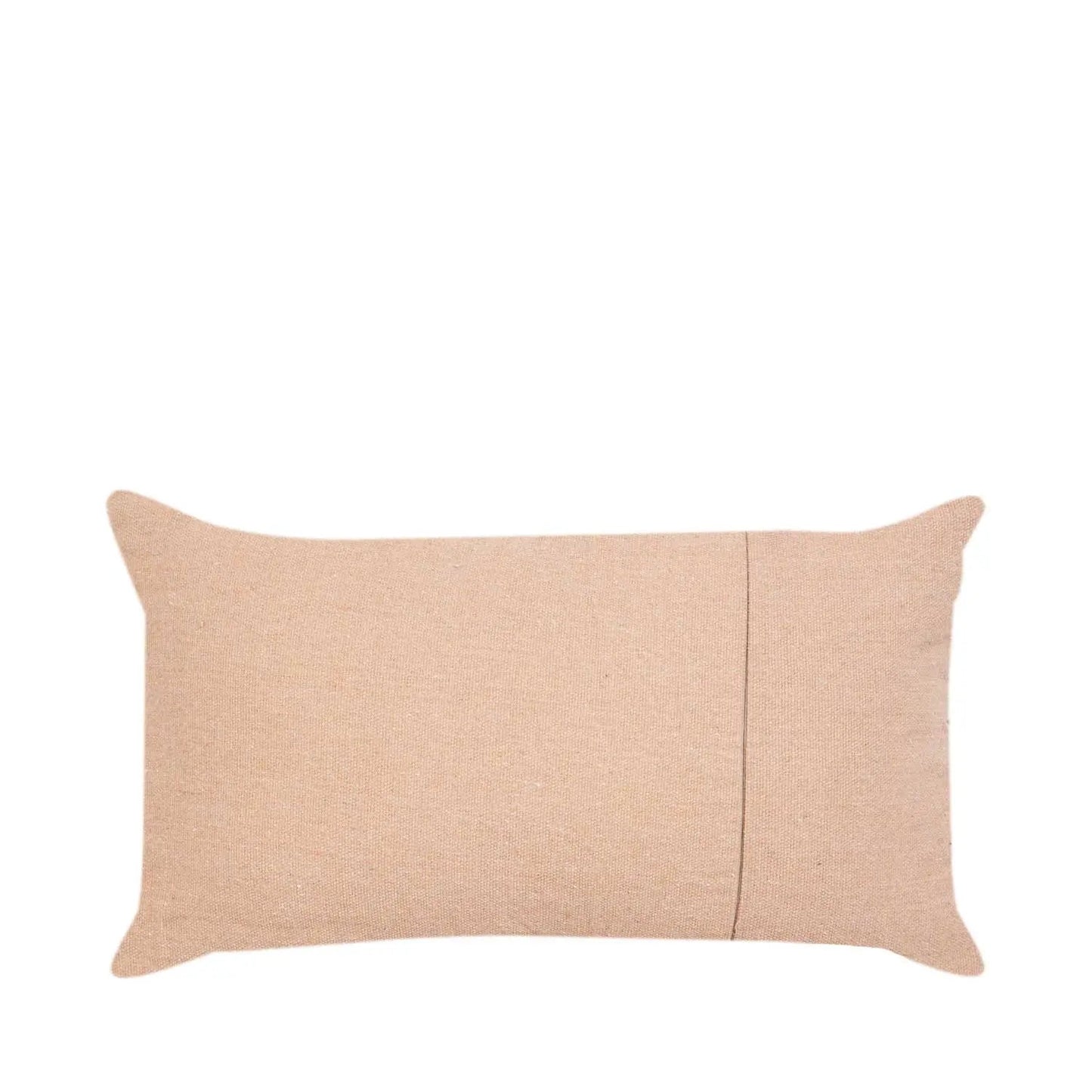 Almofada Baguete Maracaípe Tricot Areia 50 x 30 cm