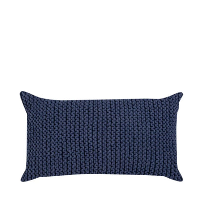 Almofada Maracaípe Tricot Azul 50 x 30 cm