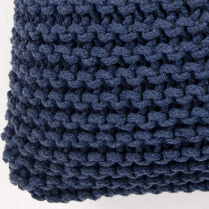Almofada Maracaípe Tricot Azul 50 x 30 cm