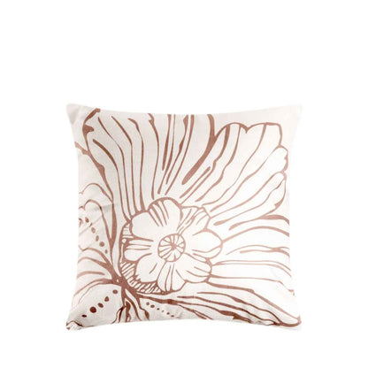 Almofada Veludo Florear 43 x 43 cm