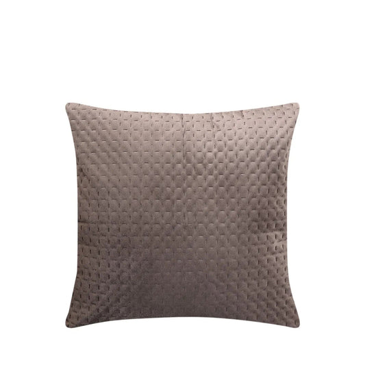 Almofada Veludo Moray Marrom 45 x 45 cm