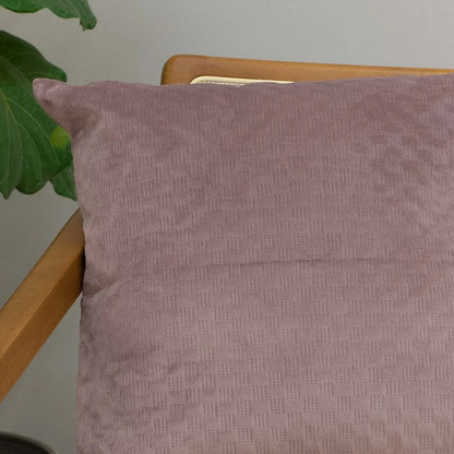 Almofada Veludo Moray Rosa 45 x 45 cm