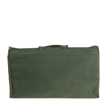 Bolsa de Lona Florear 49,5 x 49 cm - Verde c/ Off White