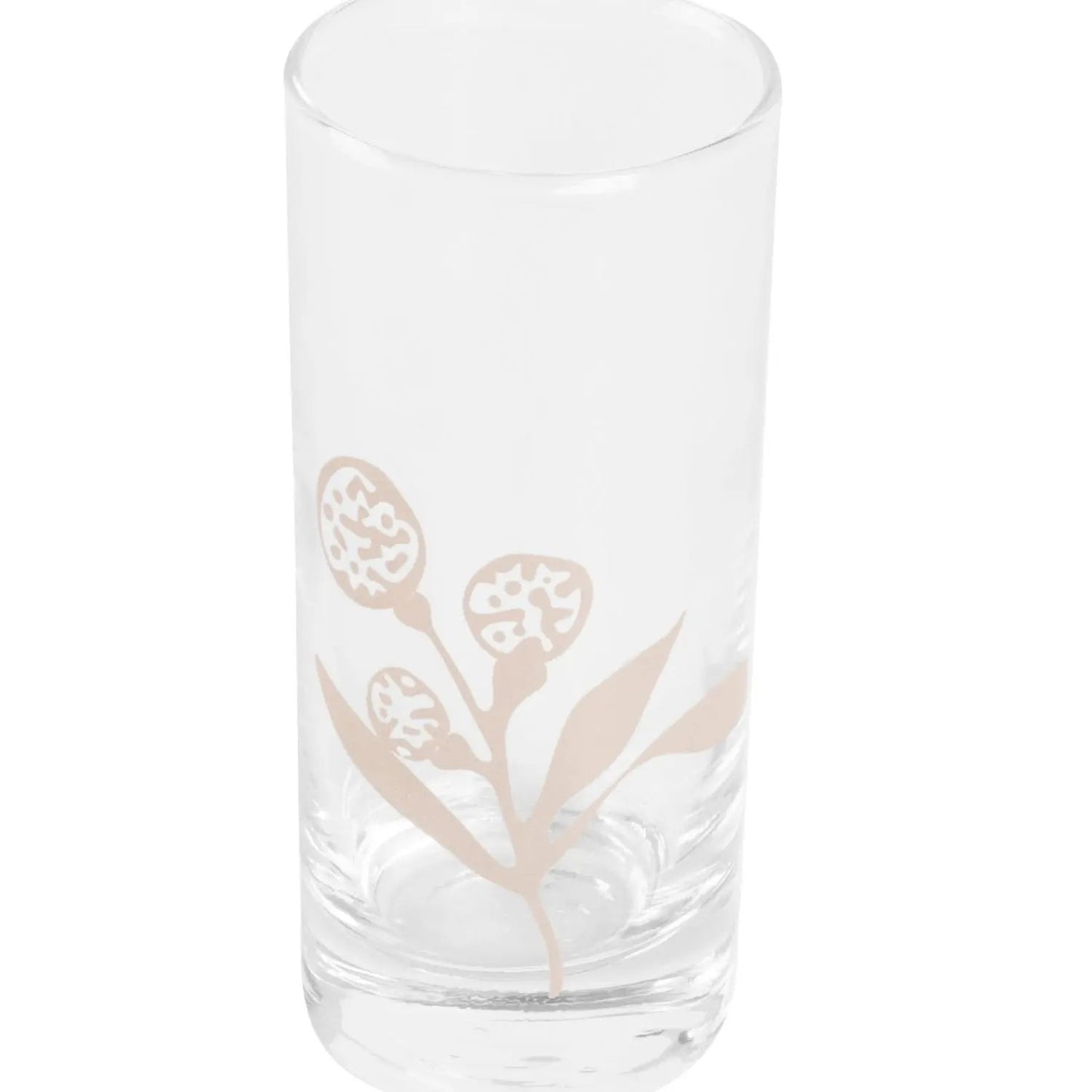Jogo de 6 Copos de Vodka em Vidro 70 ml Florear