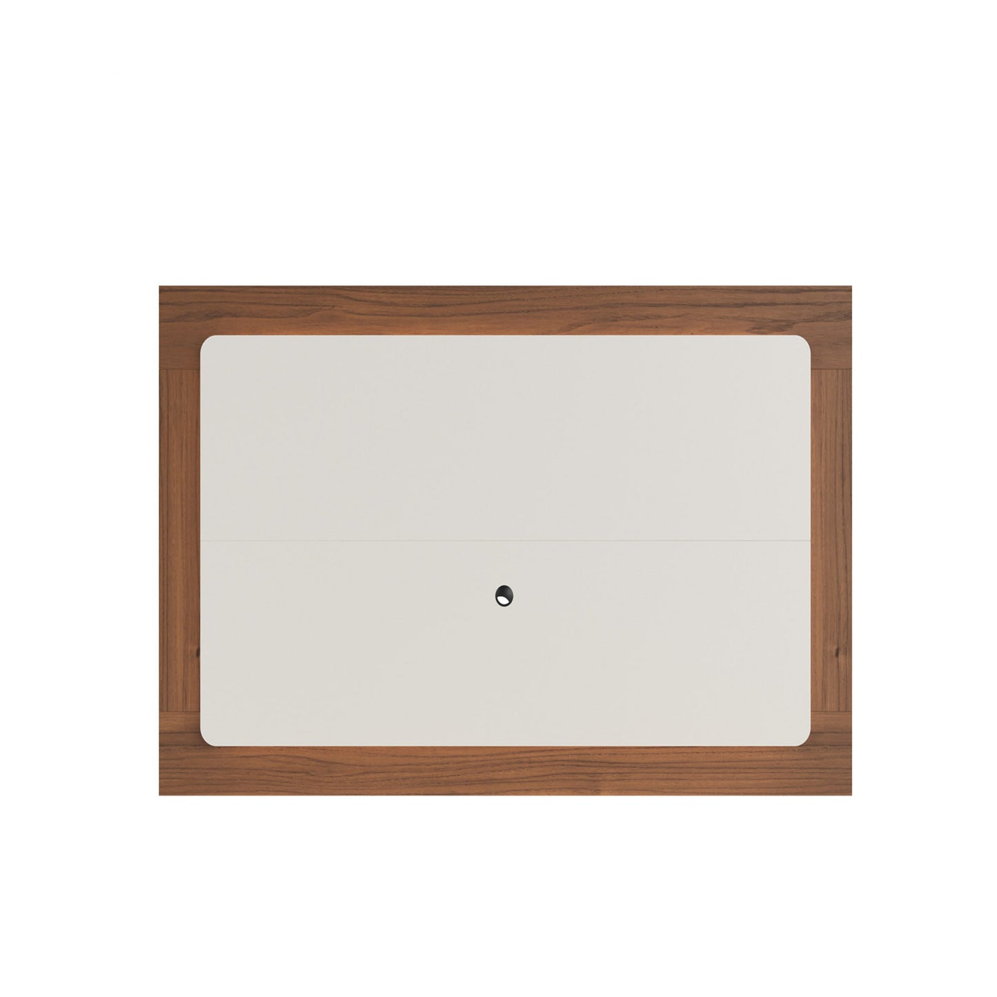 Rack Flynt com Painel Oslo para TV até 75” 3 Portas 184 cm - Canella c/ Off White Fosco