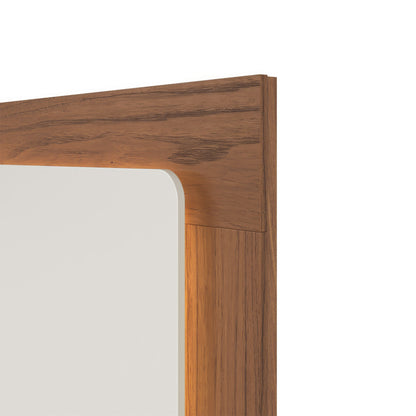 Rack Flynt com Painel Oslo para TV até 75” 3 Portas 184 cm - Canella c/ Off White Fosco