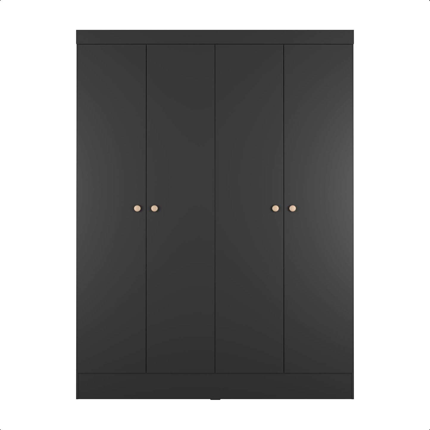 Guarda-Roupa Solteiro 4 Portas Jacob 135 cm