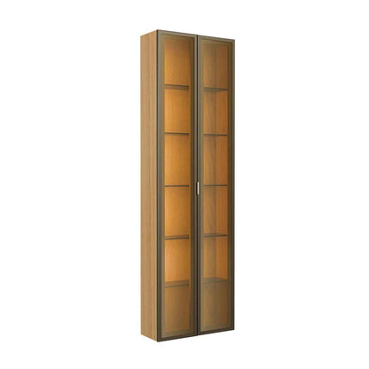 Módulo Cristaleira 2 Portas com Vidro Reflecta com LED Neon Float 56cm